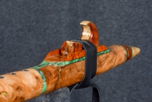 Cherry Burl Native American Flute, Minor, Mid A-4, #S6B (8)